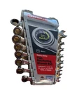 Vintage Craftsman Metric 7PC Ratcheting Combination Wrench Set 942445 Usa. Fixed Price $130.00.