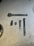 Craftsman - 3/8 Drive Thumb Wheel Ratchet 43796 Plus Extras Extensions +. Fixed Price $27.00.