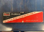 Snap Usa Piece 1/2 Drive Chrome Socket Extension Set SX2 SX3 SX5 SX10 SX15. Fixed Price $165.00.