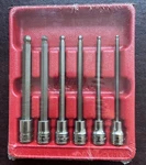 Snap-on 206EFABL Pc Sae Long Ball Hex Driver Set Sealed. Fixed Price $175.00.