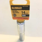 Dewalt 14MM X 1/2" Dr Deep Polished Chrome Socket 74-544D 12PT Free Shipping. Fixed Price $10.96.