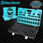 Duratech 55-PIECES 1/2" Impact Set 6 Point Deep Sae Metric. Fixed Price $124.99.