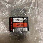 Tekton 1/2 Inch Drive X Mm Deep 6 Point Impact Socket SID23134. Fixed Price $12.41.