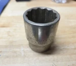 Wright Tool 6142 3/4" Drive 1-5/16" 12 Point Standard Socket (made Usa). Fixed Price $13.99.