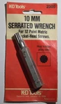 Kd Tools 10MM Serrated Wrench For 12 Point Metric Socket Head Screws. Fixed Price $9.99.