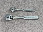 Vintage Craftsman 1/4" Drive Ratchet With Oil Port No. 43185 & 43785 Lot Of 2. Fixed Price $55.00.