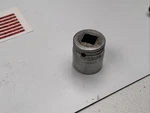Snap On F-220, 11/16IN. 3/8 Drive 12PT Sae Socket, 1940 Date, Usa. Fixed Price $5.50.