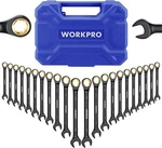 Workpro 22PIECE Ratcheting Wrench Set, 72 Teeth Anti-slip With Organizer Box New. Fixed Price $79.99.