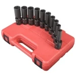 Sunex Tools 3660 10 Pc. 3/8" Drive Metric Universal Deep Impact Socket Set. Fixed Price $193.27.
