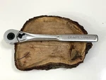 Vintage Craftsman VQ-44809 1/2 Drive Silver Quick Release Ratchet Great. Fixed Price $28.99.