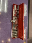346 - 3/8INCH Drive 32 Piece Metal Boxed Set 12 & Point Std., Deep Sockets. Fixed Price $349.99.