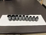 Matco Tools Special Forces 1/4 Inch Socket Set Sae Complete Alp 6. Fixed Price $80.00.