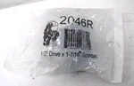 Grey Pneumatic 1/2" Drive Standard Fractional Impact Socket 1-7/16" 2046R. Fixed Price $24.05.
