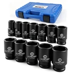Llndei 3/4 Inch Drive Impact Socket Set, 12 Piece Heavy Duty Cr-mo Deep/jumbo.... Fixed Price $113.41.