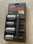 Craftsman Usa Large Piece Hex Bit Socket Set Sae & Metric 5/15 5/8 14MM 17MM. Fixed Price $44.99.