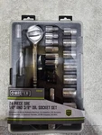Master Mechanic 24 Piece Sae Socket Set Brand New In Package. Fixed Price $25.00.