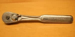 Rare Vintage 1965-67 Craftsman 3/8" Drive Teardrop Ratchet, Early Quick Release. Fixed Price $35.00.