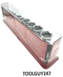 Snap On Tools 211SFSY Pc 3/8" Drive 6 Point Sae Deep Flank Socket Set+. Fixed Price $305.96.