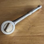 Husky Tools 5-5/8" Long Ratchet 1/4" Drive W/ Thumb Wheel & Quick Release 20202. Fixed Price $18.95.