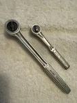 Truecraft Ratchets 30130 3/8 Dr And 20130 1/4" *2 Tools Fine Tooth Japanese. Fixed Price $21.00.