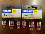 Lot Of 2 Kobalt 3-PIECE Socket Adapter Set 0337338. Fixed Price $14.00.