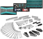 Duratech 149 Pc Mechanic Ratchet Socket Wrench Hex Key Sets Auto Repair Tool Kit. Fixed Price $115.99.