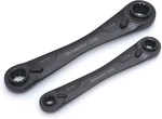 Crescent 2 Piece 4-IN-1 Black Oxide Spline Ratcheting Sae Wrench Set CX6DB. Fixed Price $525.03.
