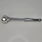 Vintage Craftsman 43773 1/2" Inch Drive Chrome Ratchet Thumb Wheel. Fixed Price $26.24.