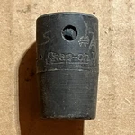 Snap On Usa 1/2" Drive Shallow Socket P414 7/16 8 Pt -. Fixed Price $9.00.