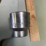 Vintage Craftsman 3/4 Drive 1-11/16 Chrome Socket 47784 Usa Made. Fixed Price $15.99.
