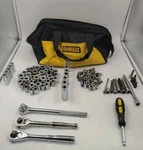 103+ Metric Socket Lot 3/8 1/4 1/2 Craftsman Ratchets Extensions Dewalt Bag. Fixed Price $104.99.