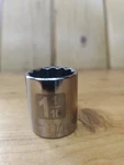 Sears Craftsman Usa 1/16" Sae 1/2 Drive Point Socket Easy Read 34507 G2D. Fixed Price $9.99.