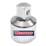 Westward 45J261 Skt Adptr, Steel, Chrome, In, 3/4 Pk. Fixed Price $111.24.