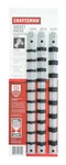 Craftsman Socket Rack Sae Drive Mountable Holder Rail Pc Set 1/4", 3/8", 1/2". Fixed Price $16.99.