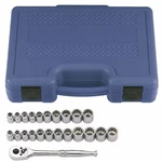 Westward 33M312 3/8 In Drive Socket Wrench Set Metric, Sae Pieces 1/4 To. Fixed Price $40.79.