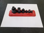Snap-on Tools Usa New 6-PIECE Industrial Adapter Extension Socket Lot Set. Fixed Price $249.95.