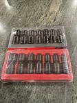 Snap On 307IPLY, 307IPLMY Combo 1/2 Drive 6 Point Shallow Impact Swivel Sets. Fixed Price $649.95.