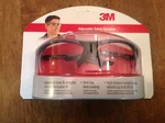 3M Adjustable Safety Eyewear Black Frame High Impact Resistance Anti-fog Lenses. Fixed Price $5.99.