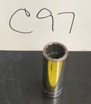 Snap-on Tools SF161 1/2" 12POINT Deep 3/8"DRIVE Chrome Socket Free Shipping. Fixed Price $19.95.