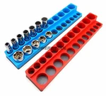 Mechanics Time Saver 3/8 Sae & Metric Magnetic Socket Holder Set Deep Shallow. Fixed Price $39.99.