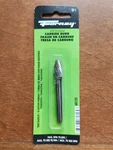 Forney 3/8 In. X 2.5 L Tree Burr Tungsten Carbide 1 Pc. Fixed Price $24.99.