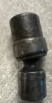 Snap On Tool IPFM13B 3/8" Dr. 6 Pt Socket Shallow Swivel Impact Vtg. Fixed Price $19.99.
