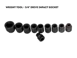 Wright Tool Drive Impact Socket: 1-3/8 , 1-3/4 1-5/16 1-3/16". Fixed Price $180.00.