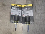 Klein Tools Stubby Phillips Tip Screwdriver And Hollow Shaft Nut. Fixed Price $9.99.