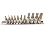 11 Piece Male 6 Point Tamperproof Tork Bit Set. Fixed Price $23.19.