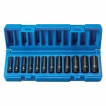 Grey Pneumatic 9712MDG 1/4" Dr Metric 6-POINT Deep Magnetic Impact Socket Set. Fixed Price $140.64.