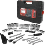 Craftsman 115 Piece Mechanics Tool Set Standard Metric Socket Ratchet Case 13161. Fixed Price $89.95.