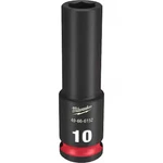 Milwaukee Tool 49-66-6152 10MM Shockwave Impact Duty 3/8 In. Drive Deep Well. Fixed Price $6.99.