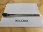 Snap-on Tools New 1/4" Drive Chrome Extra-long Handle Flex Head Ratchet TLLF72. Fixed Price $189.95.