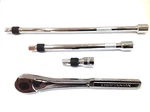 Craftsman 1/2 Inch Drive Ratchet And Pittsburgh Long Extentions. Fixed Price $63.74.